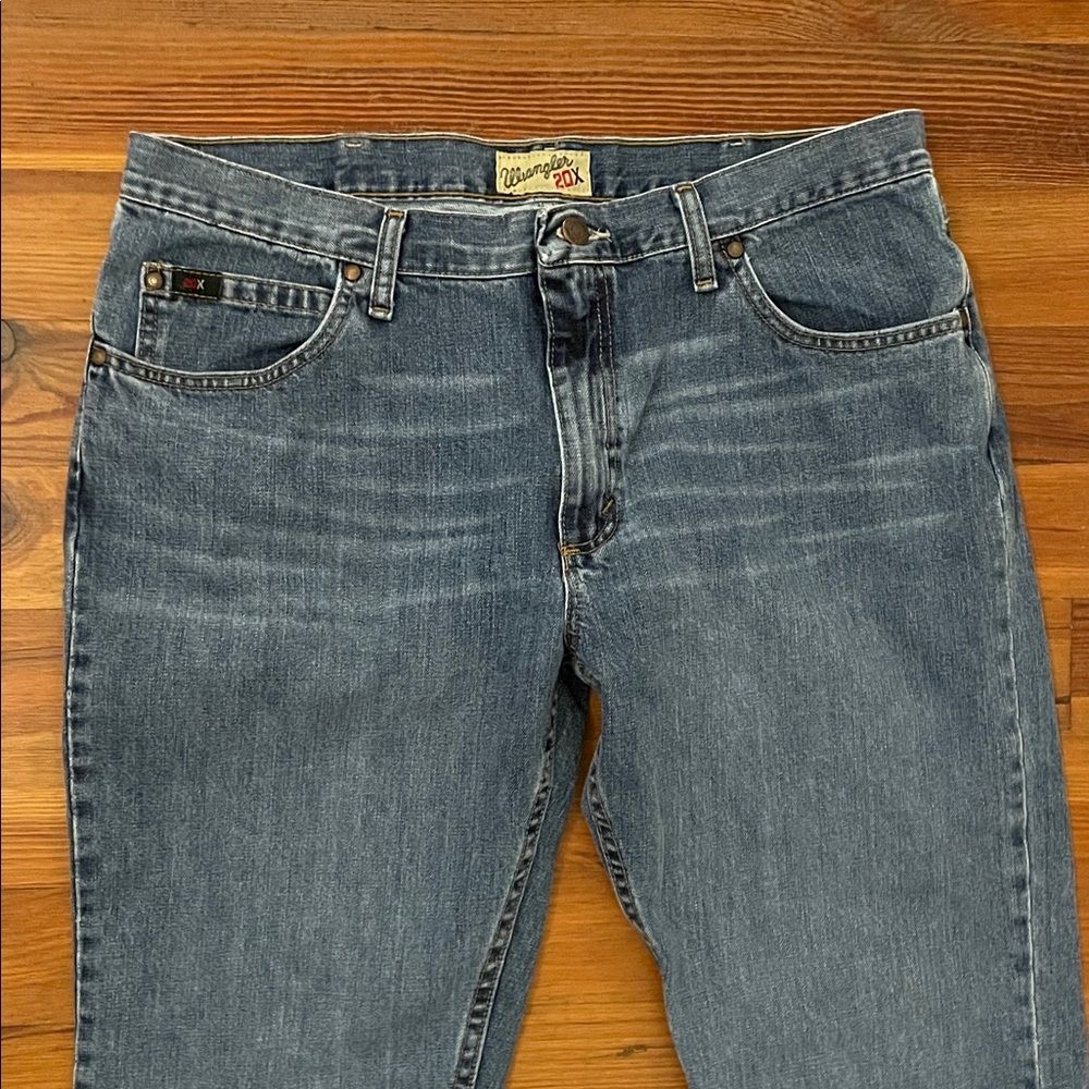 Wrangler 20X 02 Competition Slim Fit Jeans 36x34 Payson 02MWXPY Bootcut Denim - Picture 11 of 13